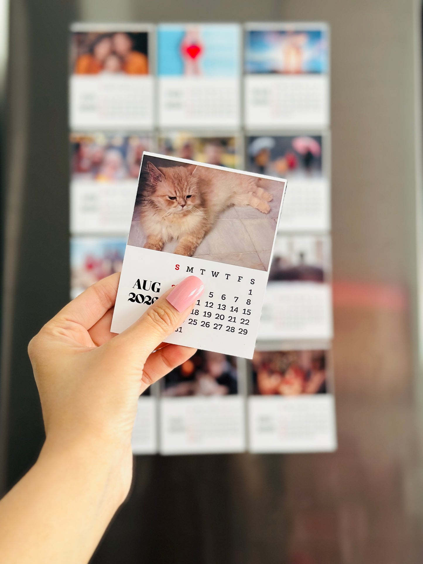 Personalized Calendar Magnet