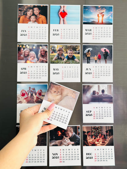 Personalized Calendar Magnet